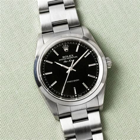 rolex air king best price|rolex air king 14000m price.